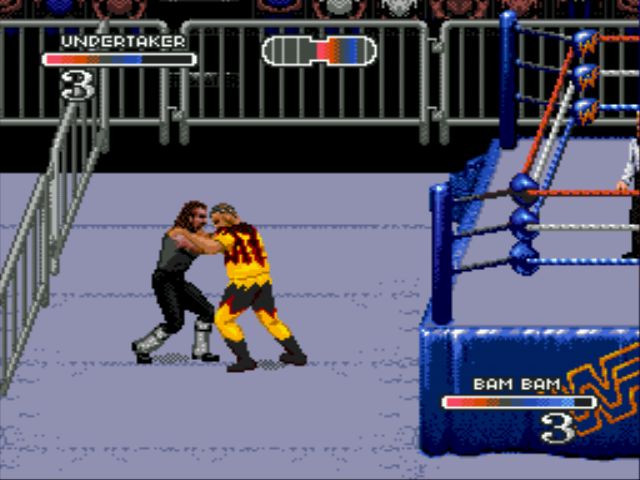 WWF - Rage in the Cage Screenshot 1
